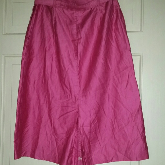 MJ Collections Pink Skirt Jr. Sz 9/10 - Picture 2 of 3